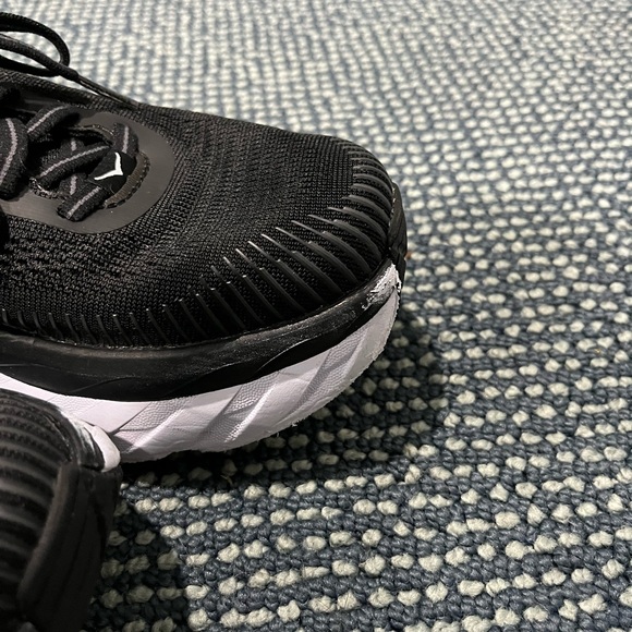 HOKA ONE ONE black and white sneakers - Picture 3 of 8